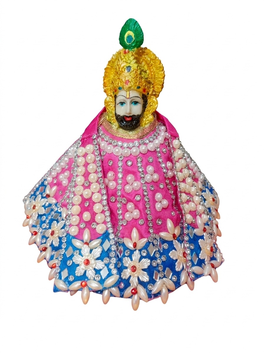Lehnga Patka heavy work(5 inch)/Khatu shyam ji poshak
