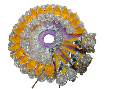 4 no laddu Gopal poshak Combo (Dress, Choli, Patka, Pagdi)