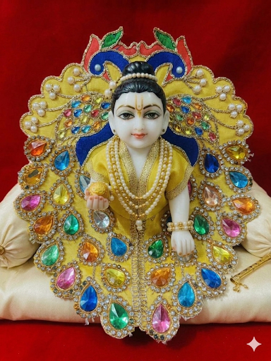 Heavy dress for Laddu Gopal ji (0-4 no)