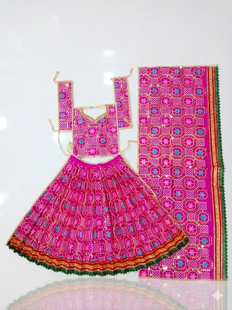 Mata Rani Poshak pink