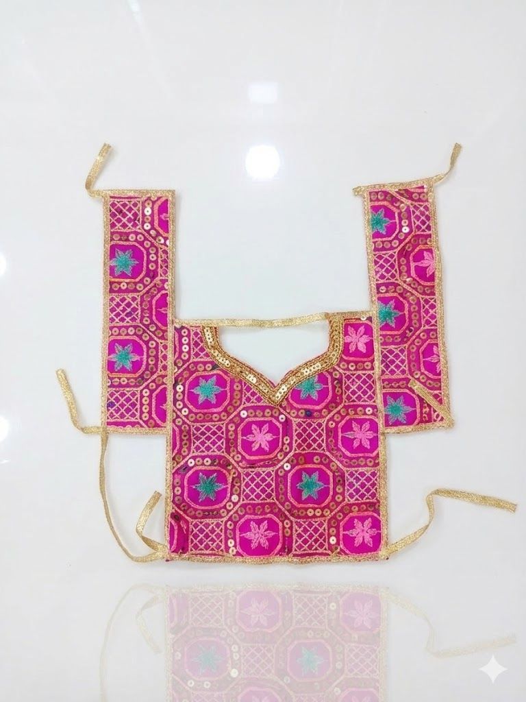 Mata Rani Poshak pink