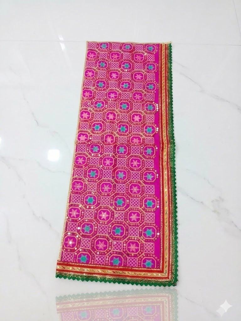 Mata Rani Poshak pink