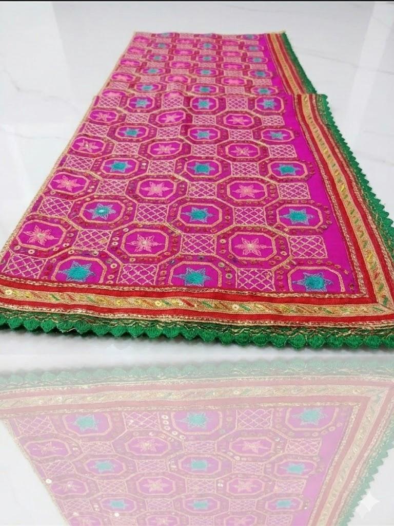 Mata Rani Poshak pink