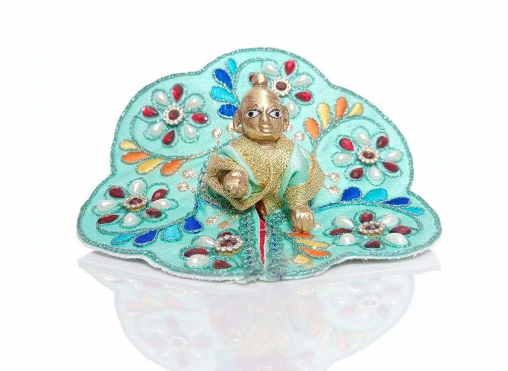 Laddu Gopal poshak royal blue (1 number)