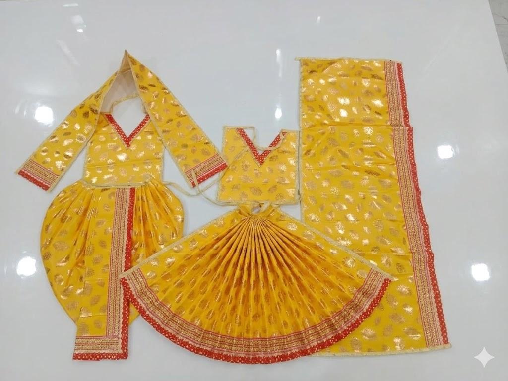 Radha Krishna Poshak 24 inch