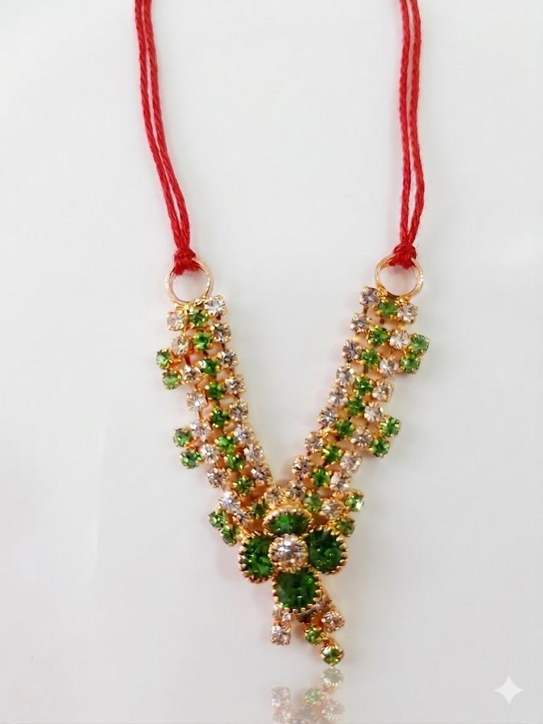 Green necklace
