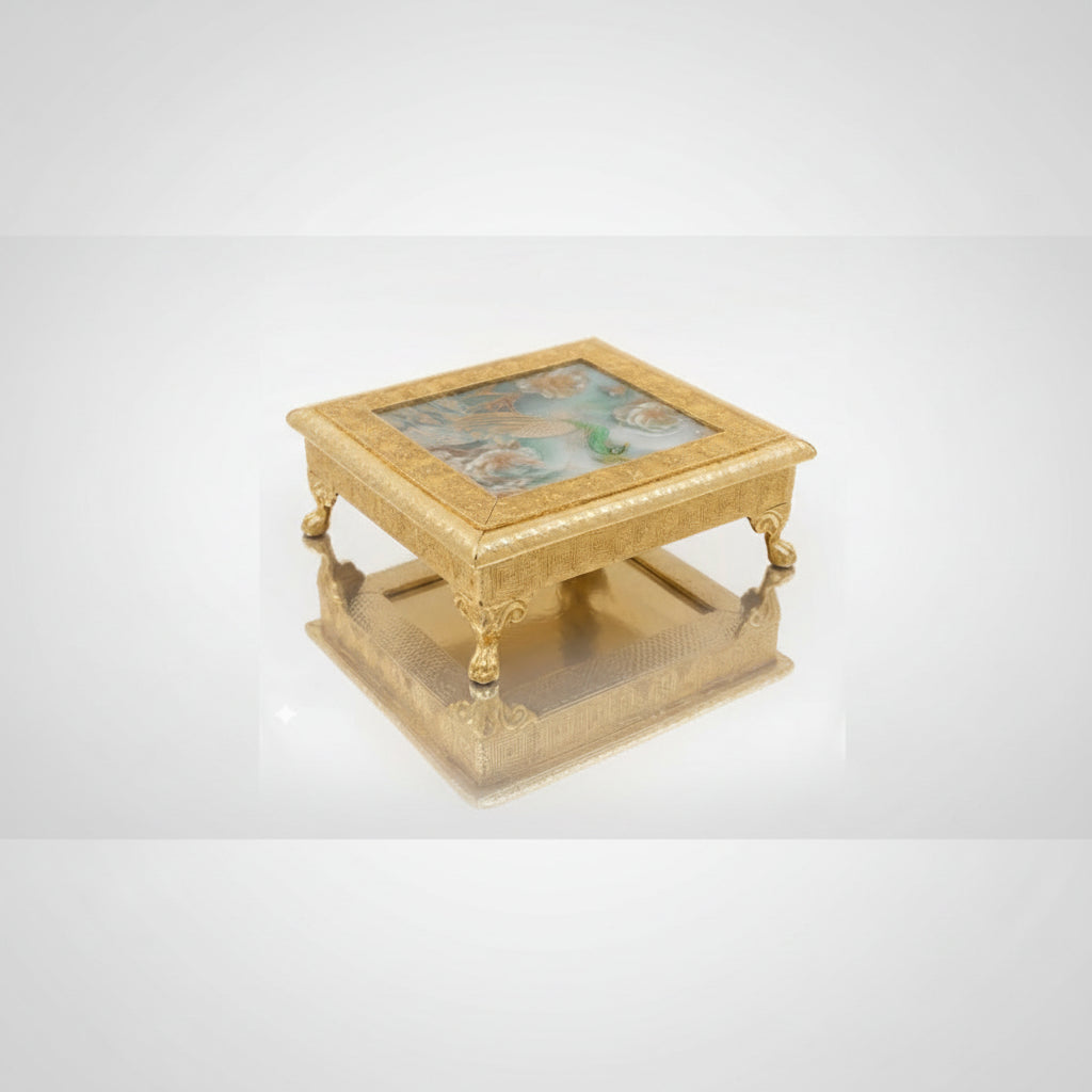 Chowki Peacock Design