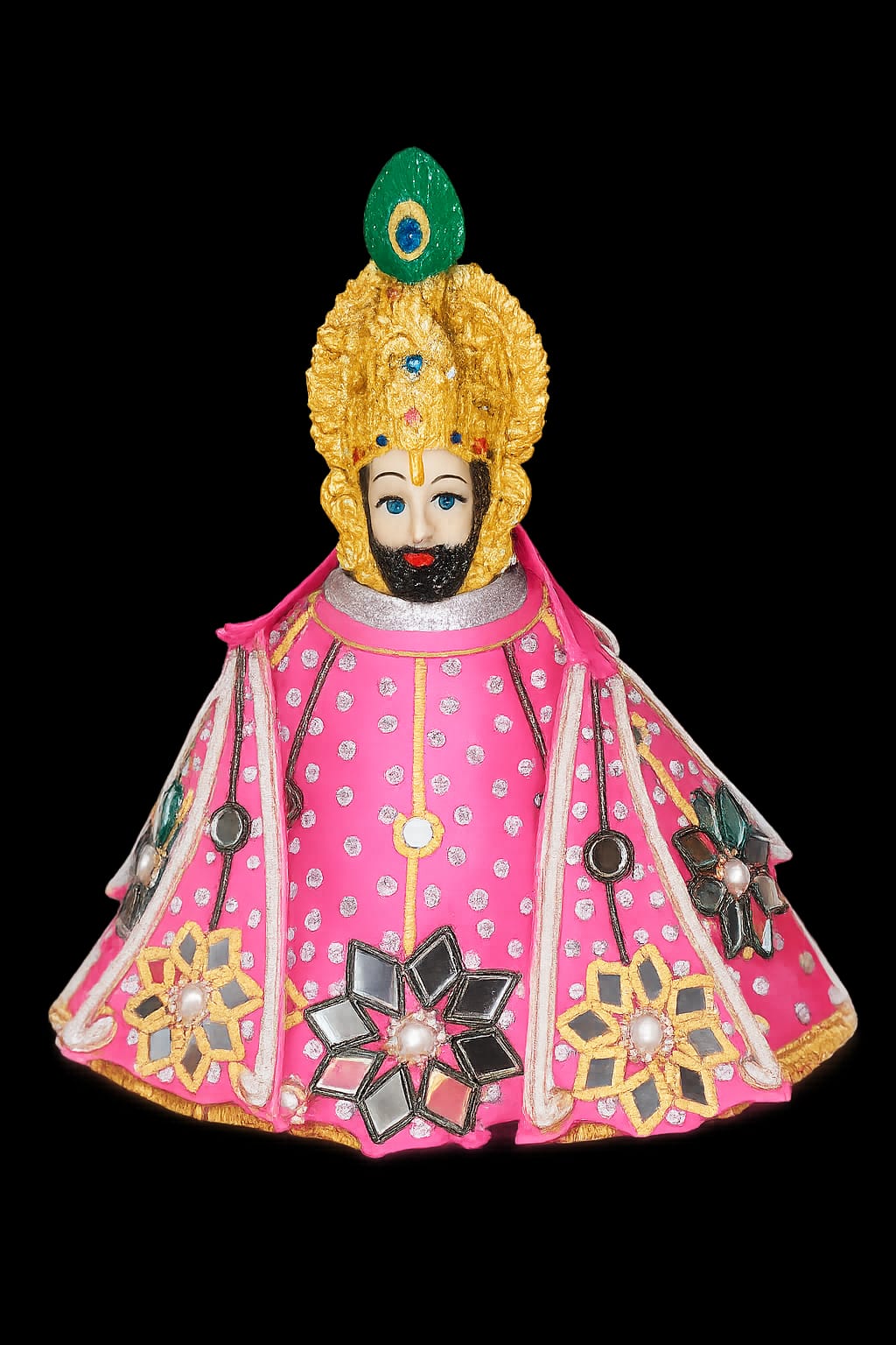 Lehnga Patka heavy work(5 inch)/Khatu shyam ji poshak